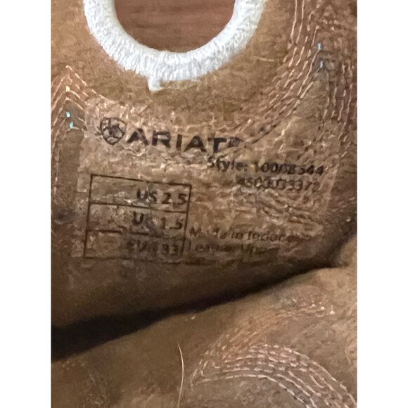Ariat Kids Western Boot - Size  2.5 - Picture 5 of 5